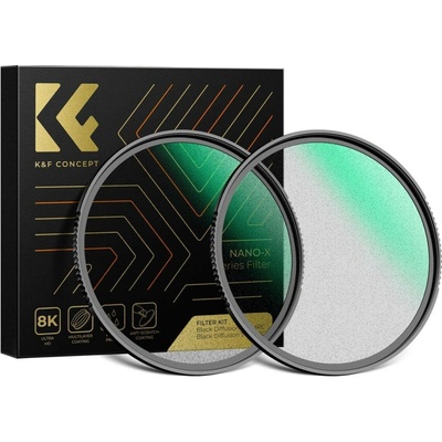 K&F Concept Nano-X Black Mist1/4 + 1/8 Green 58 mm