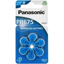 Panasonic baterie do naslouchadel 6ks PR675(PR44)