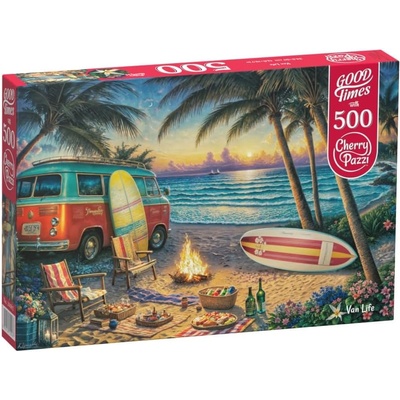 Cherry Pazzi Пъзел Cherry Pazzi от 500 части - Живот във ван (20067)