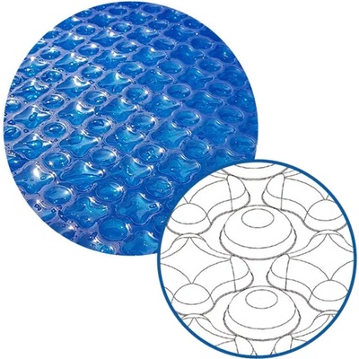 CiD Plastiques Solárna plachta OXO Blue 500 3 x 6 m