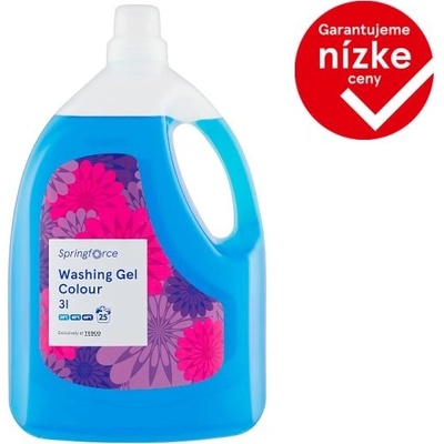 Springforce Gél na pranie farebnej bielizne 3 l 25 PD