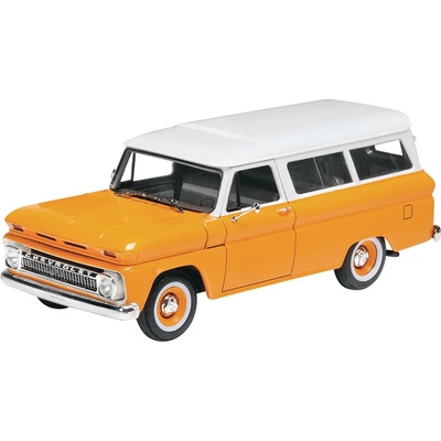 Revell Сглобяем модел Revell Съвременни: Автомобили - Chevy Suburban 1966