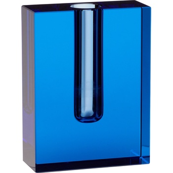 Hübsch Ваза Hübsch правоъгълна синя (340904)