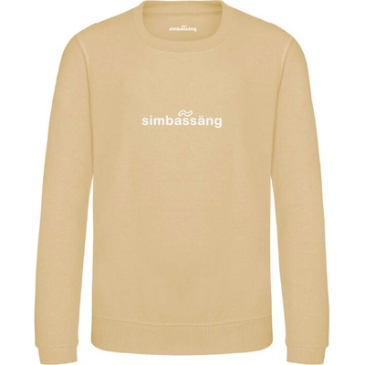 Chlapčenská mikina s vyšívaným logom sand