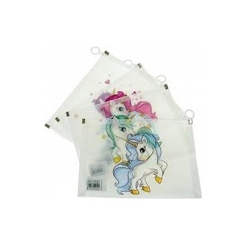 Mádara A4 plastic briefcase with one-rose (12pcs)
