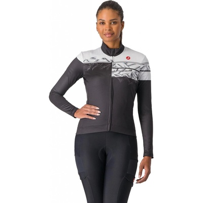 Castelli Unlimited Thermal 2 W LS Black/Silver gray