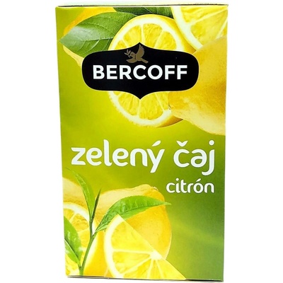 Bercoff čaj Zelený čaj & Citron 30 g