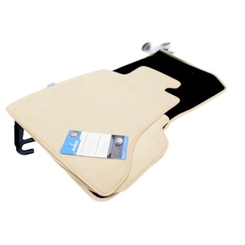 Petex Мокетни стелки за bmw 7 Серия f01 (2008-2015) - къса база - бежови