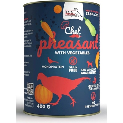 Syta Micha Chef Pheasant with vegetables Mono 400 g