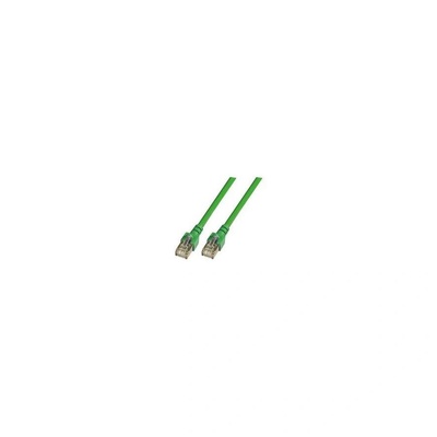 EFB-Elektronik RJ45 Patchkabel SF/UTP, Cat. 5e, PVC, CCA, 0, 5m, grün (K5460.0, 5) (K5460.0,5)
