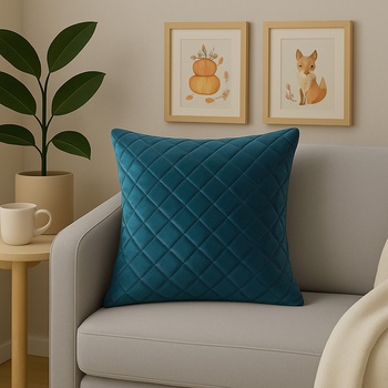 Takoy PREMIUM z velúru prešívaná-HF-378837 45 x 45 cm