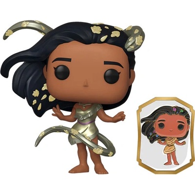 Funko POP! Ultimate Princess Collection Pocahontas Gold with Pin