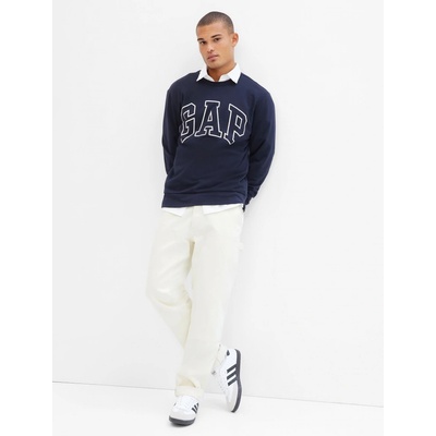 Gap mikina logo fleece tmavě modrá