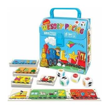 Sif Jakobs Wesoly train. 2in1 Game/Alphabet Puzzle