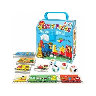 Sif Jakobs Wesoly train. 2in1 Game/Alphabet Puzzle