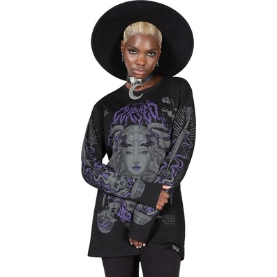 KILLSTAR унисекс тениска с дълъг ръкав KILLSTAR - Allergra - черно - KSRA009898