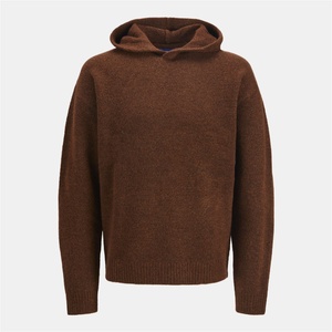 JACK & JONES Суичър Jack and Jones Ollie Knitted Hoodie - Brown