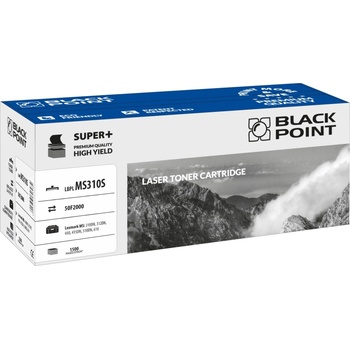 Compatible Черна касета за принтер Black Point LBPLMS310S за Lexmark 50F2000 (BLLMS310SBCBW)