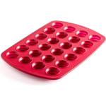 coox Форма за 24 мини мъфини или бонбони COOX в червен цвят - 39 х 26, 5 х h2, 6 см (COOX 2303-301)