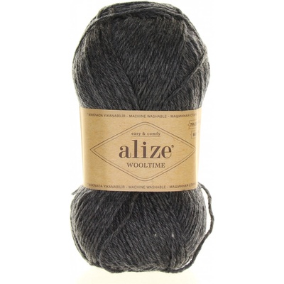 Alize Wooltime tmavě šedá 182