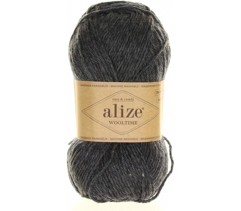 Alize Wooltime tmavě šedá 182