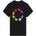 Givenchy Rainbow Circle Black tričko