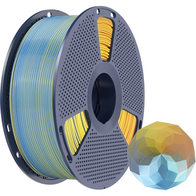 SUNLU Silk PLA+ Forth-Color Blue Purple Orange Yellow - 1, 75 mm / 1000 g (6933582322274)