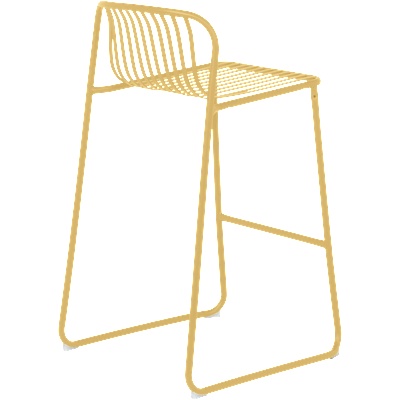 Carmen Кетъринг бар стол kisi - жълт (3535163)