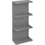 SAPHO Riwa - Открит рафт 30x70x15 см, сребрист дъб RIW300-0011 (RIW300-0011)