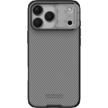 Nillkin Хибриден удароустойчив кейс за iPhone 17 Pro Max - Nillkin CamShield Pro Hard Case (черен-прозрачен) (57983127565)