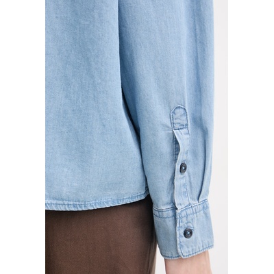 Benetton риза дамска памучна (5DHJDQ0DT)