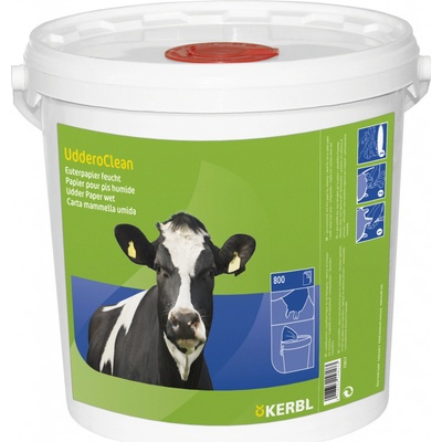 Ketris Ubrousky vlhké na vemena KERBACLEAN 800 ks kbelík