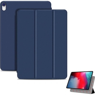 Gigapack IPAD Air 11 (2025) GIGAPACK Tok стоящ, с кожен ефект, активен FLIP, калъф за настолен компютър, BLUE BUTTON GP-83179 (GP-83179)