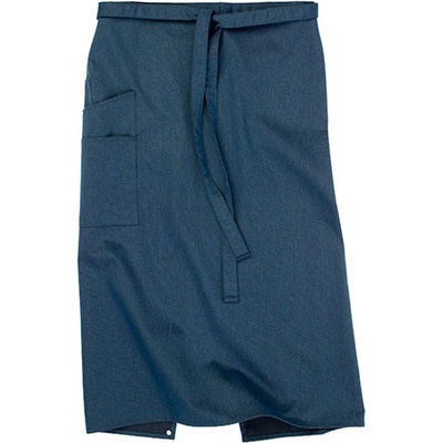 Cg Workwear Macerata Unisex zástěra 01271-36 Blue Melange 80 x 100 cm