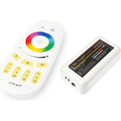 Zónový ovladač Koloreno RF-RGBW-4SK pro LED pásky + dálkový ovladač