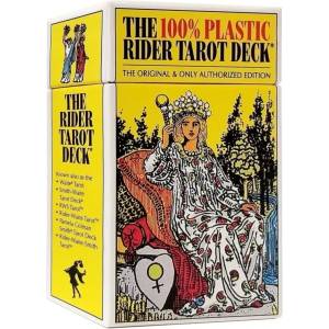 US Games Оригинални карти Таро The 100% Plastic Rider Tarot Deck - Arthur Edward Waite & Pamela Colman Smith