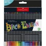 Faber-Castell Цветни моливи FABER-CASTELL Black Edition триъгълно черно тяло 24 броя FC116424 (FC116424)