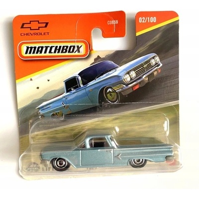 Matchbox Power Grab 1960 Chevy El Camino modré