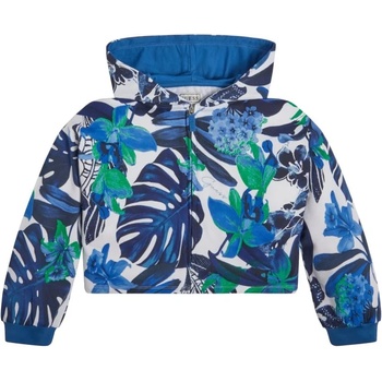 Image 1 of GUESS Суичър покрит с цветя в синьо за момиче Guess