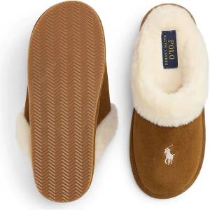 Ralph Lauren пантофи мъжки от велур Kayleigh