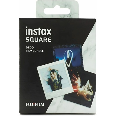 FUJIFILM Instax square™ film bundle deco (black, monochrome, sunset)