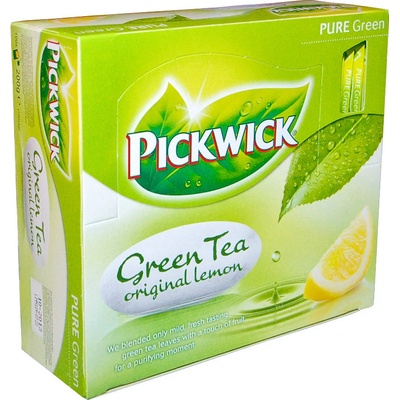 Pickwick Čaj Zelený s citronem 100 ks