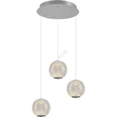 ASIR GROUP LED люстра на кабел CREMONA 3xLED/5W/230V 3000K матов хром (AS2626)