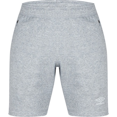 Umbro Мъжки къси панталони Umbro Club Leisure Logo Shorts Mens - Gry Marl/White
