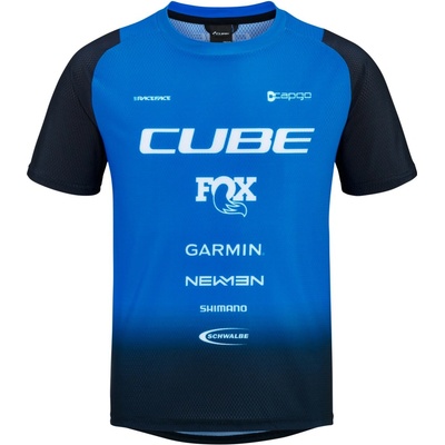 Cube Vertex Jersey Rookie X Actionteam black/blue