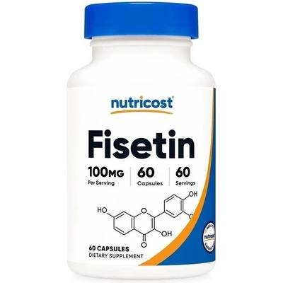 Nutricost Fisetin, 100 mg, 60 капсули, Nutricost (67856 (550101) NC)
