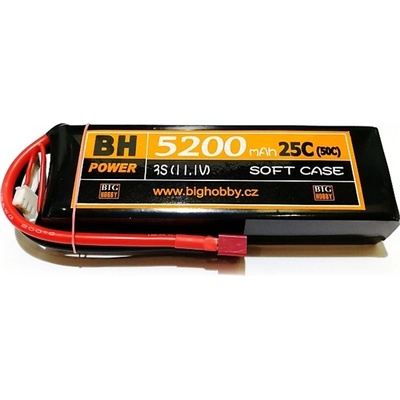 BH Power Li-pol baterie 5200 mAh 3S 25C 50C