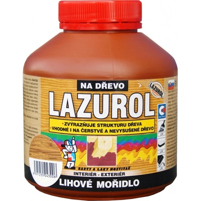 Lazurol mořidlo 0,5 l kaštan tmavý