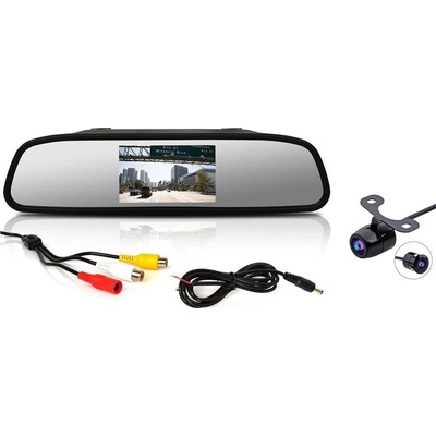 Parkovací kamera s LCD 4,3" monitorem na zrcátko – Zboží Živě