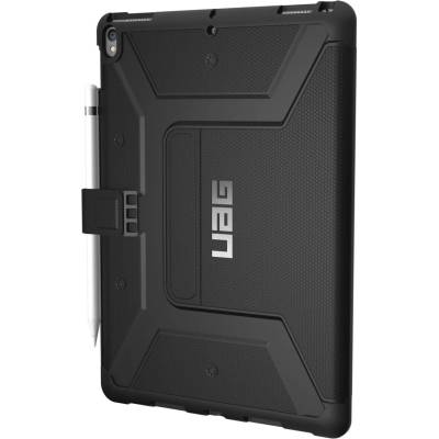 Urban Armor Gear Gear Metropolis Case - удароустойчив хибриден кейс от най-висок клас за iPad Air 3 (2019), iPad Pro 10.5 (черен)